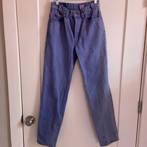 Vintage Levi's 521 jeans size 6 medium. Women's jeans, tapered leg Discontinued.